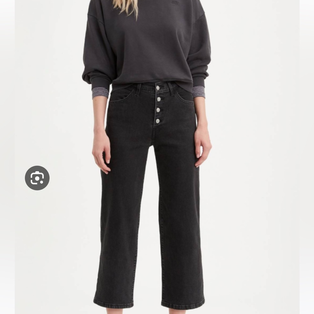 levi’s mile high wide leg jeans